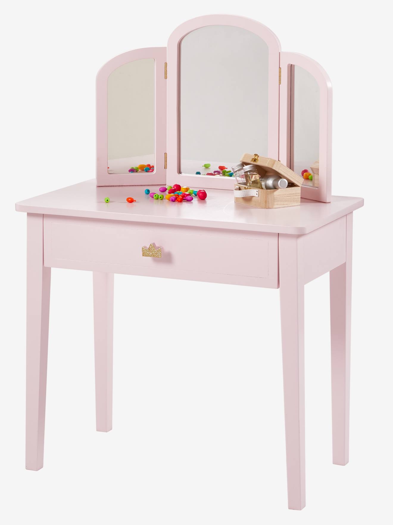 Petite coiffeuse Princesse rose