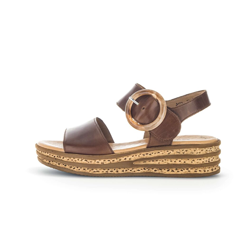 Gabor fashion Plateau Sandale braun