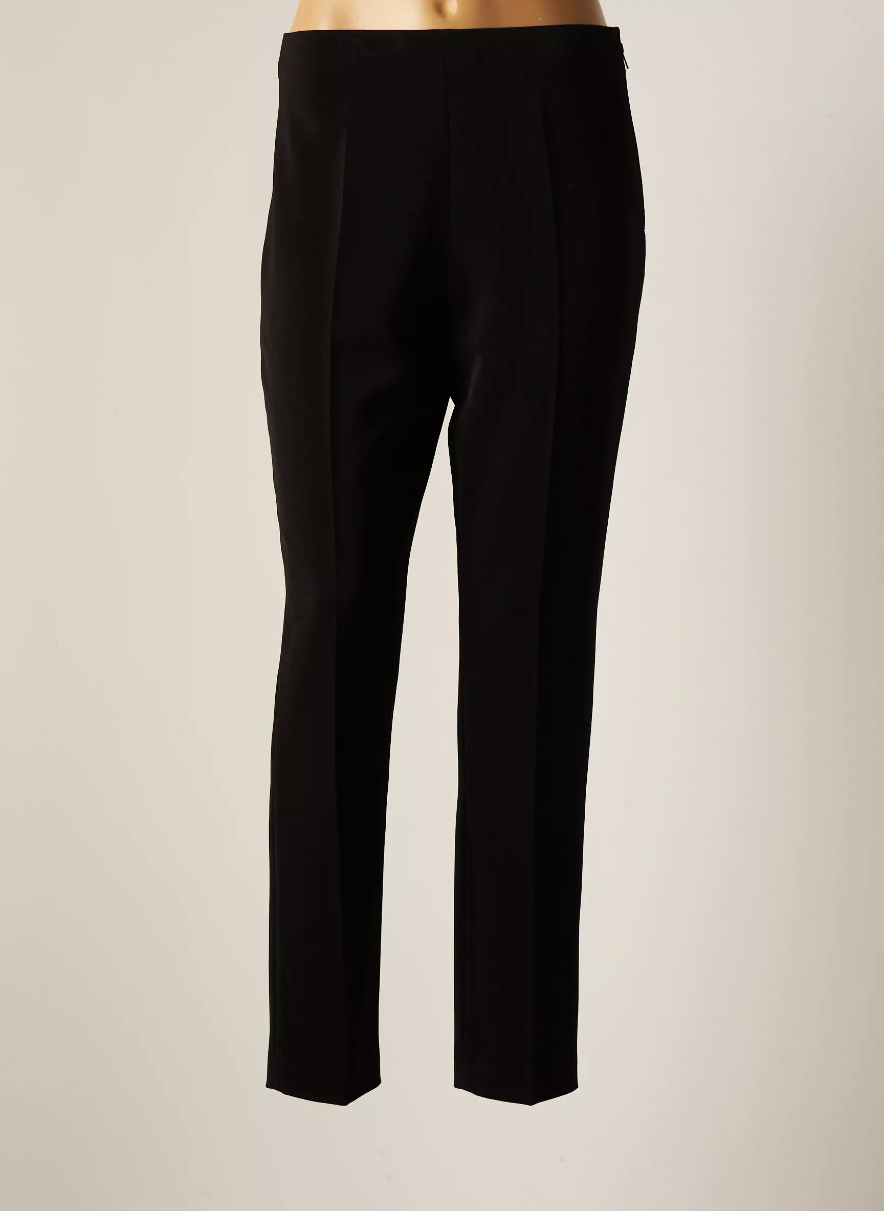 Ficelle Pantalons Slim Femme couleur noir