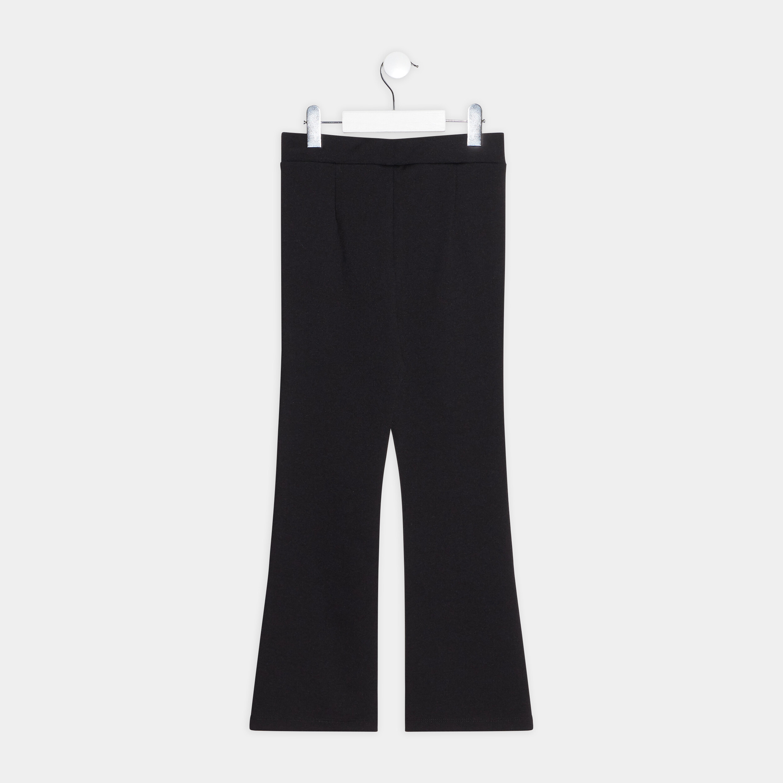 Pantalon bootcut noir fille | La Halle