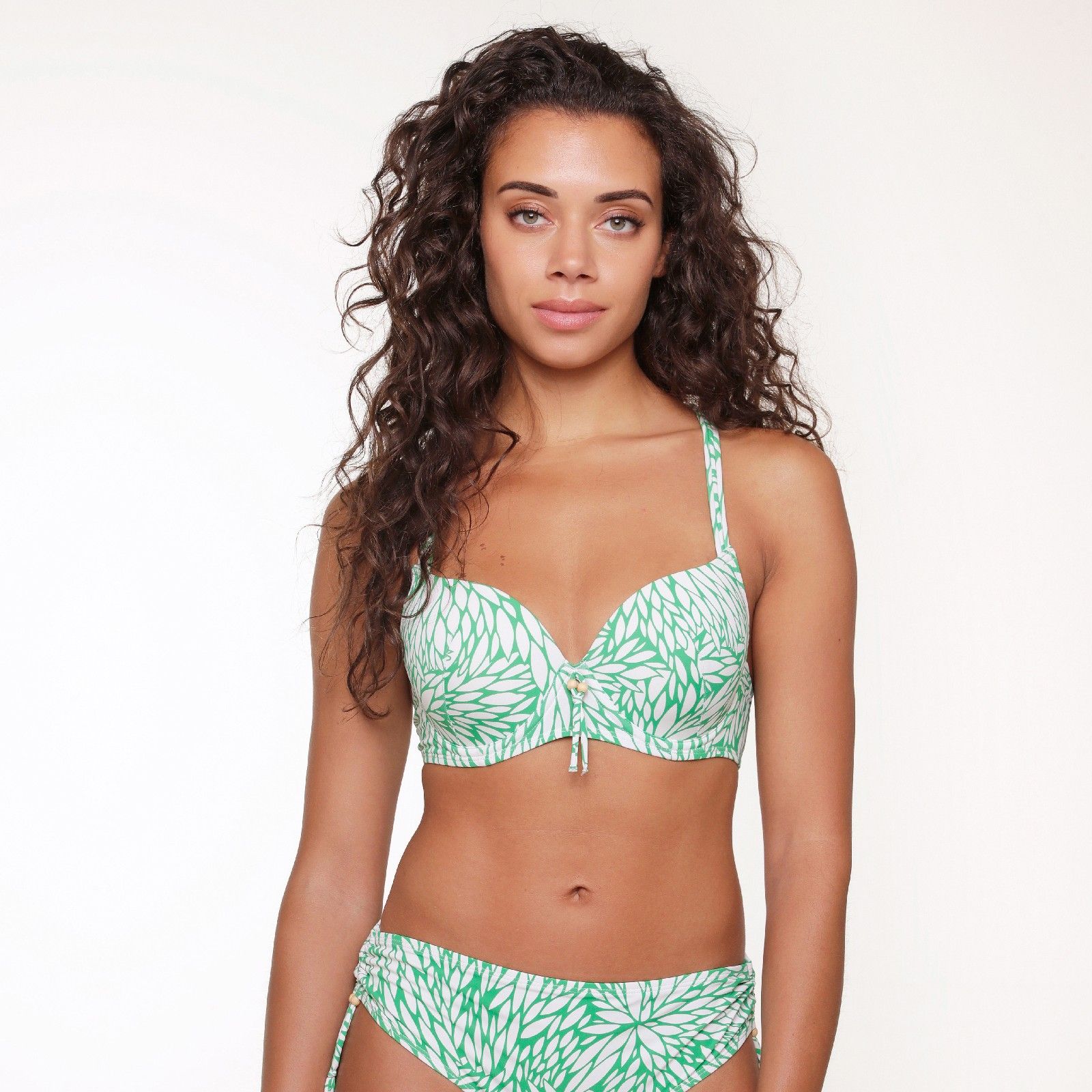 LingaDore 6502BT Grün vorgeformtes Bikini Oberteil