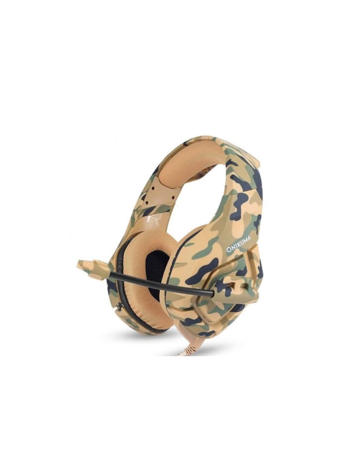 COFI 1453 ONIKUMA K1-B Gaming Headset - Gaming Kopfhörer mit Mikrofon in Beige günstig kaufen onesize