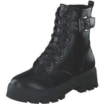 s.Oliver Schnürstiefelette in schwarz