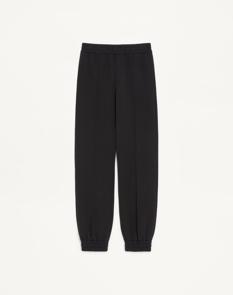 Valentino katoenen joggingbroek met V-gouden accenten