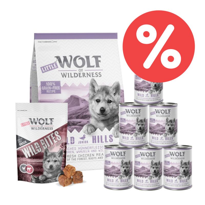 Wolf of Wilderness Junior Welpenpaket