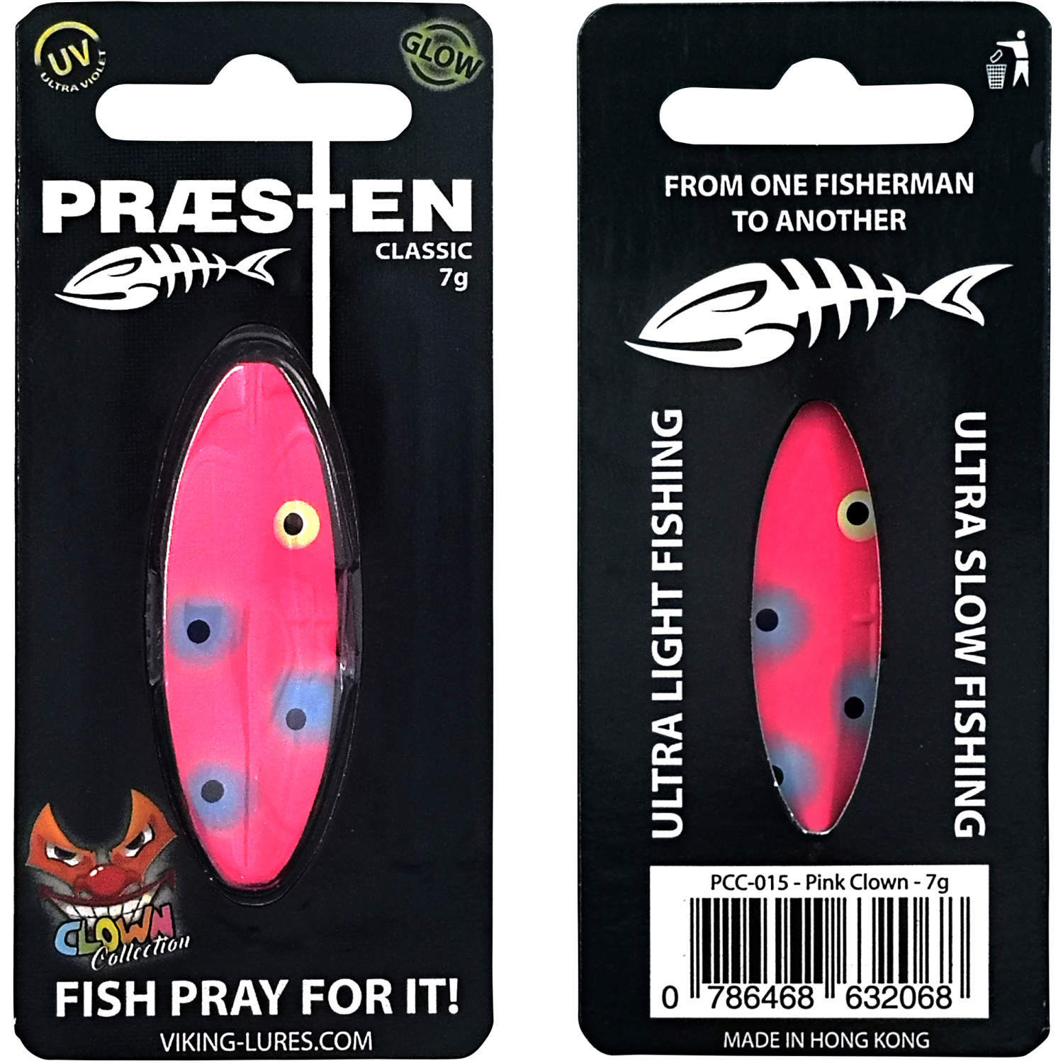OGP Inlineköder Præsten Classic (Pink Clown)