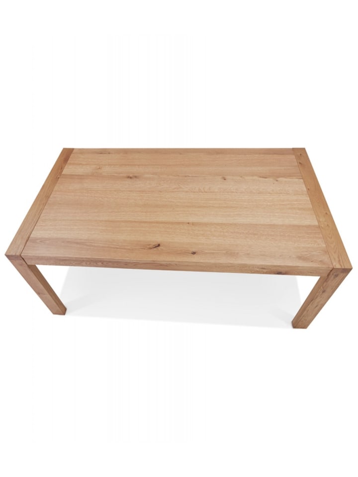 KADIMA DESIGN Ausziehbarer Esstisch aus halbmassiver Eiche | Zeitloses Design günstig kaufen onesize