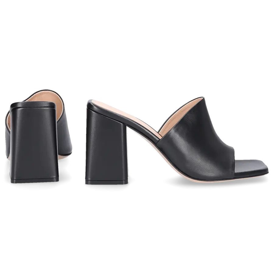 Gianvito Rossi - Pantoletten WYNN Nappaleder - schwarz
