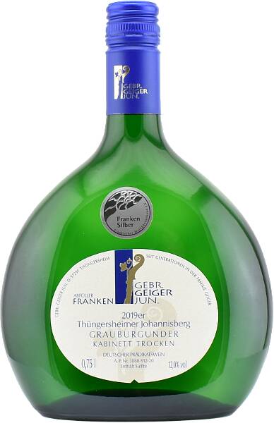 Weingut Gebr. Geiger jun. Grauburgunder Kabinett trocken Thüngersheimer Johannisberg 2021