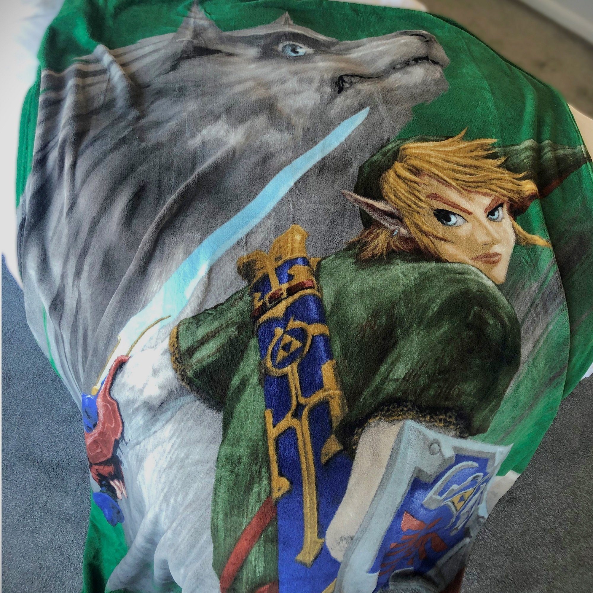 Kinderdecke Super flauschige Zelda Kuscheldecke 