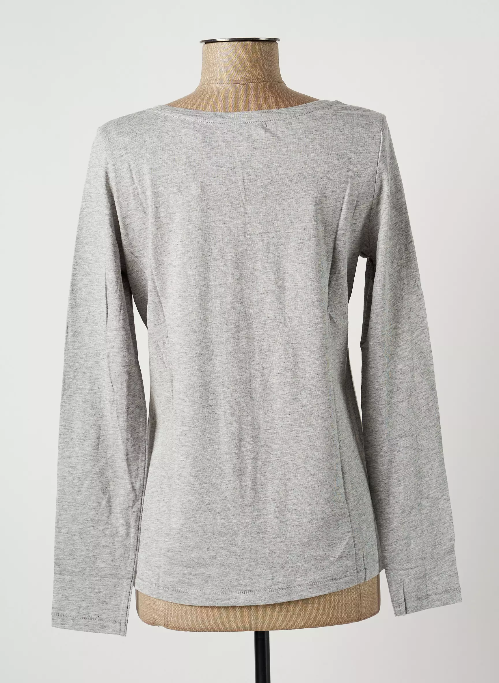An Famille Tshirts Femme couleur gris