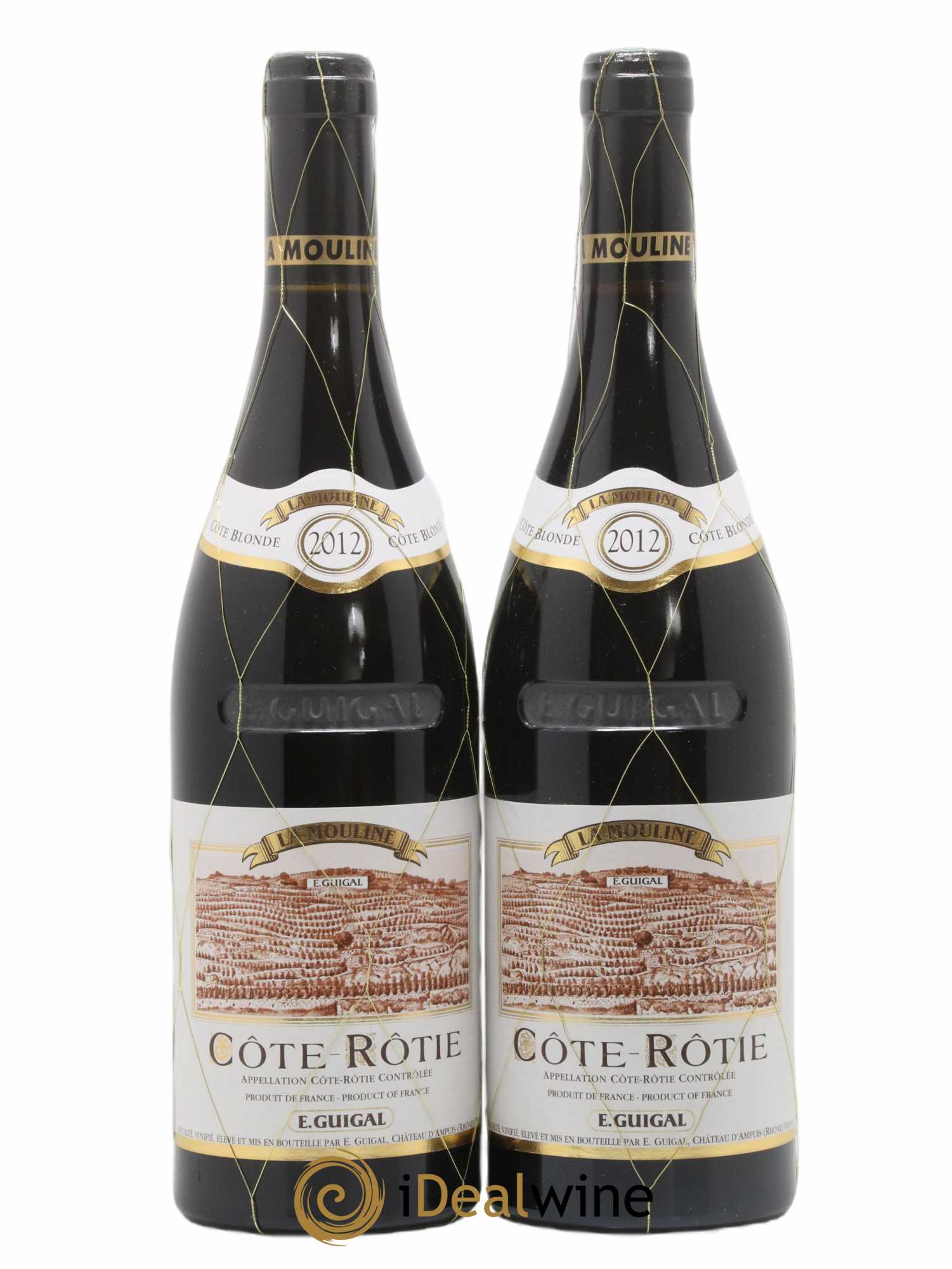 Côte-Rôtie La Mouline Guigal  2012 - Lot de 2 Bouteilles