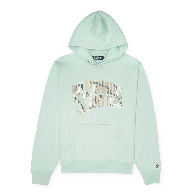 Billionaire Boys Club Camo Arch Logo Hoodie sage