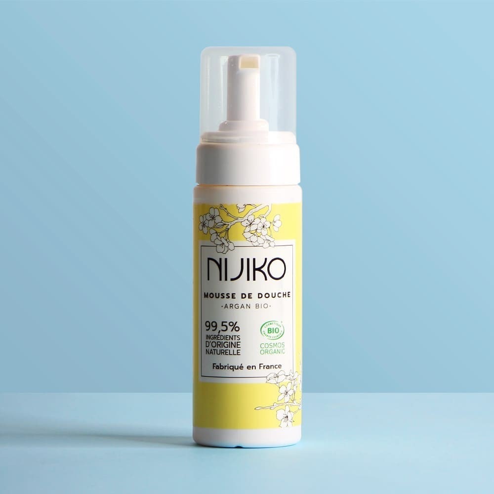 NIJIKO Organická arganová sprchová pena