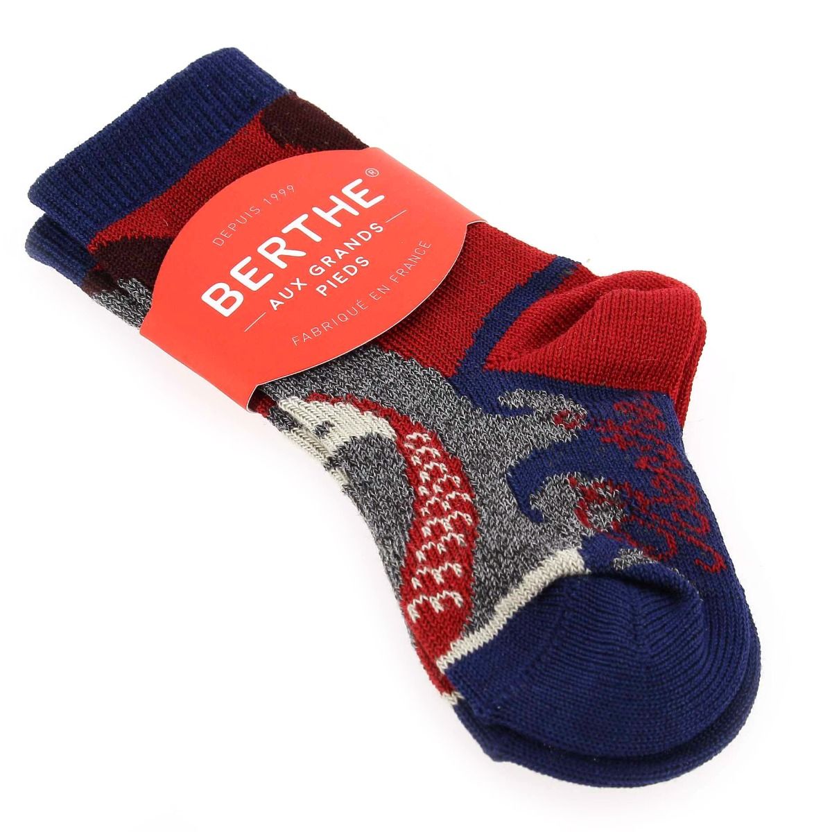 Berthe aux grands pieds  BAG13 - Gris Bleu