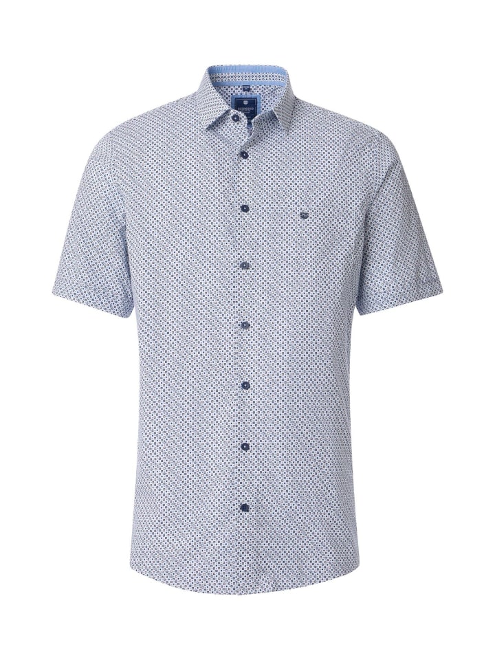 Redmond Kurzarm-Hemd in blau günstig kaufen