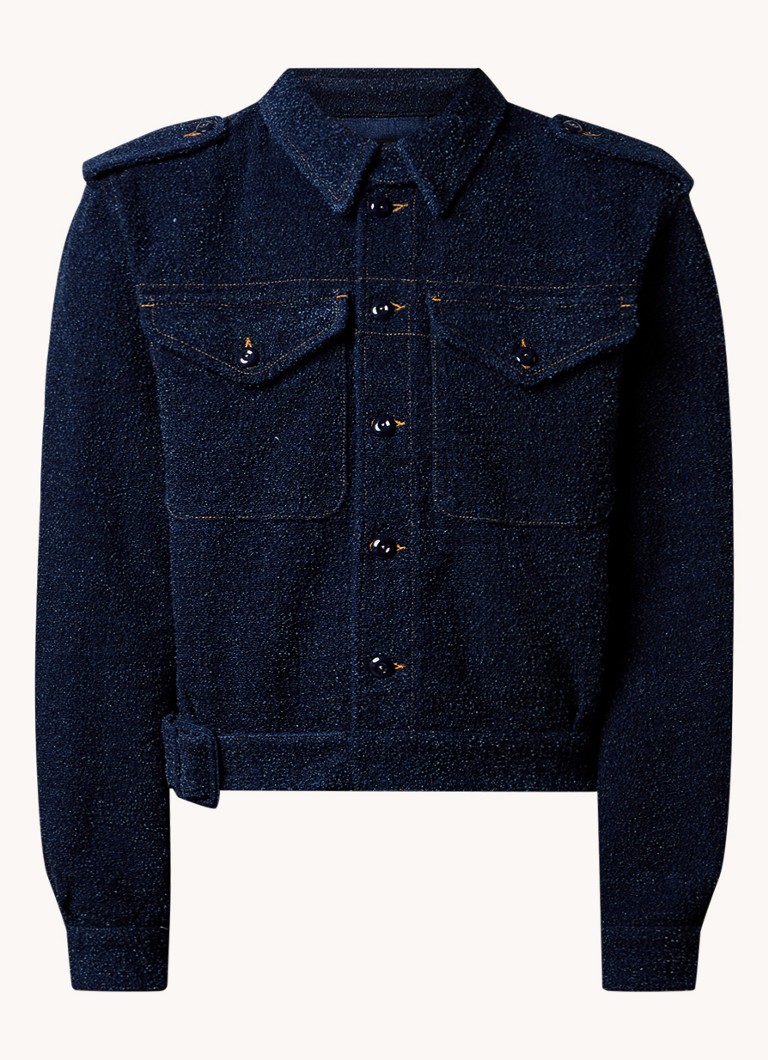 Givenchy  Jack met opgestikte zakken en structuur