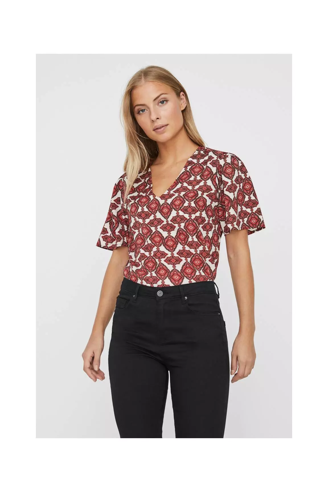 Vero Moda Tshirts Femme couleur blanc