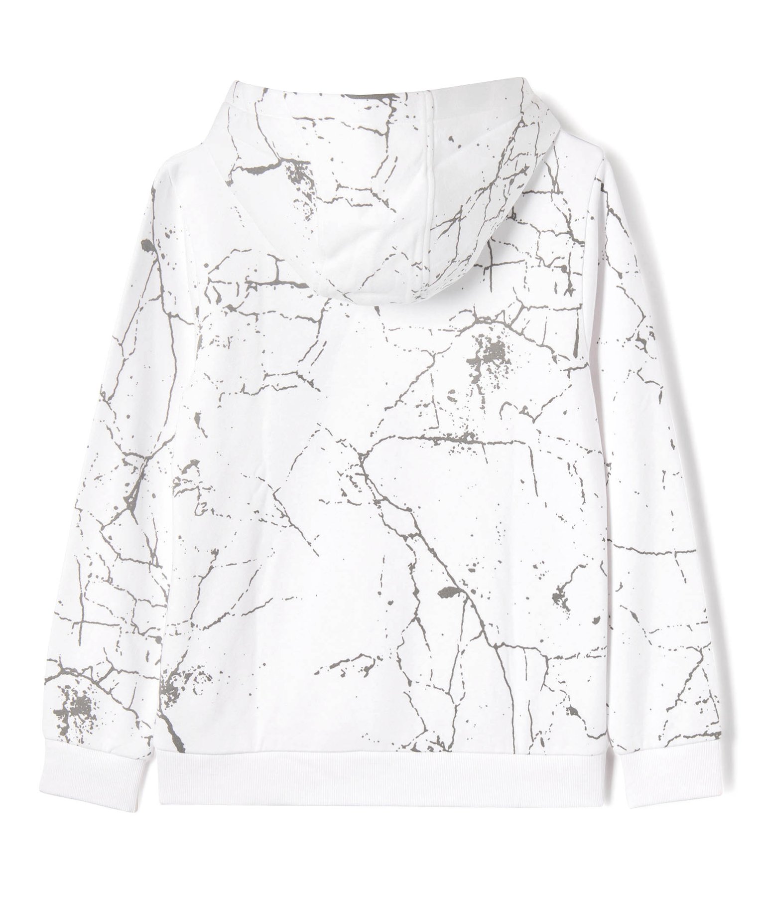 Sweat à capuche imprimé Garçon blanc | GEMO