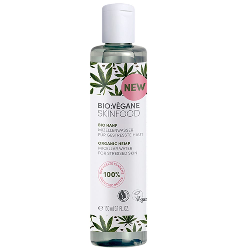 BIO:VÉGANE Bio Hanf Mizellenwasser 150 ml