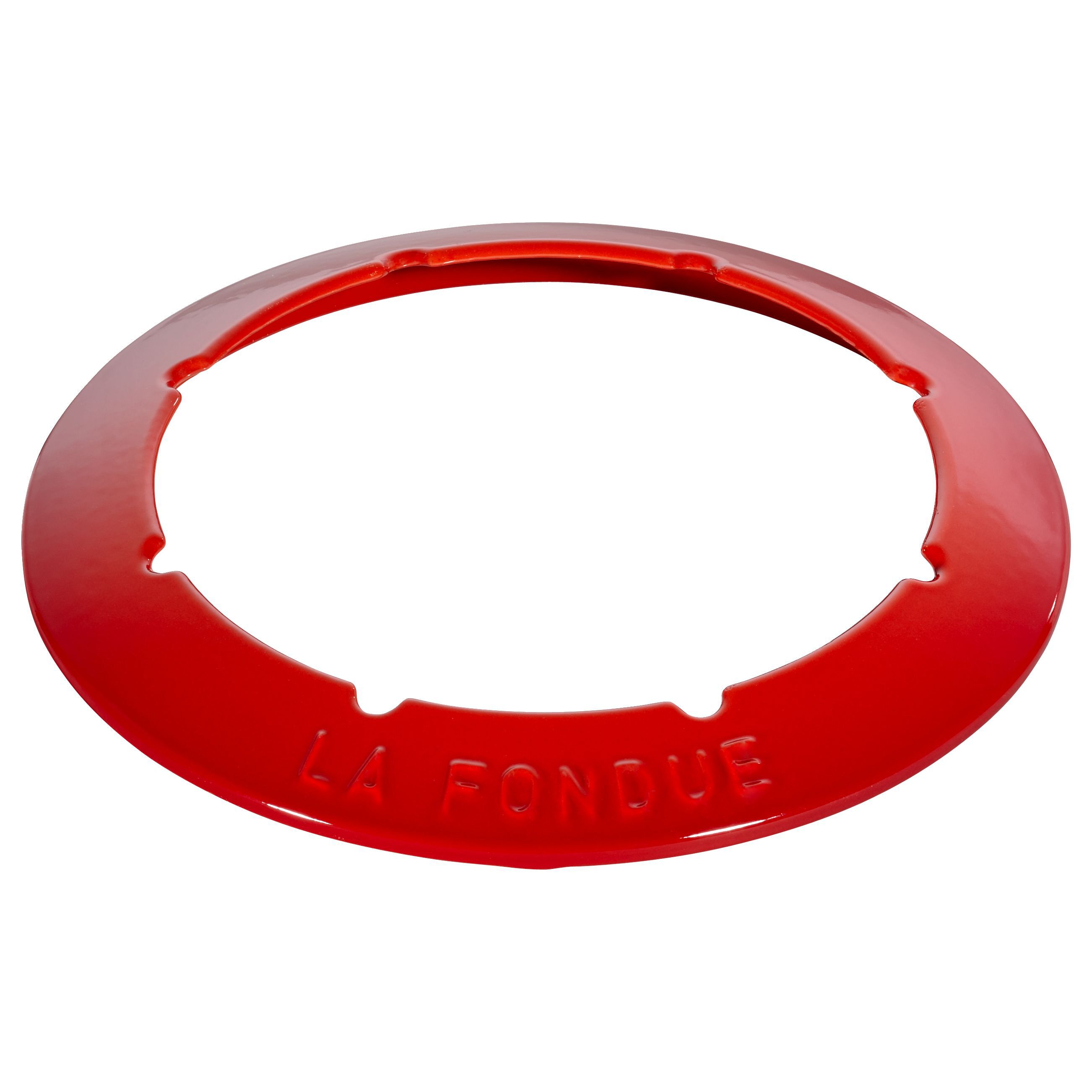 Fondue Set 20 cm, Kirsch-Rot