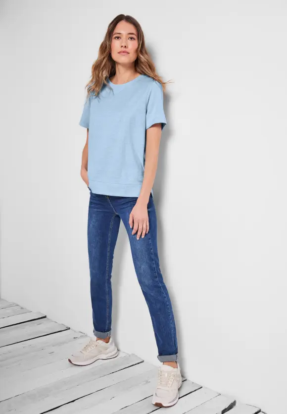CECIL Sweatshirt mit Halbarm