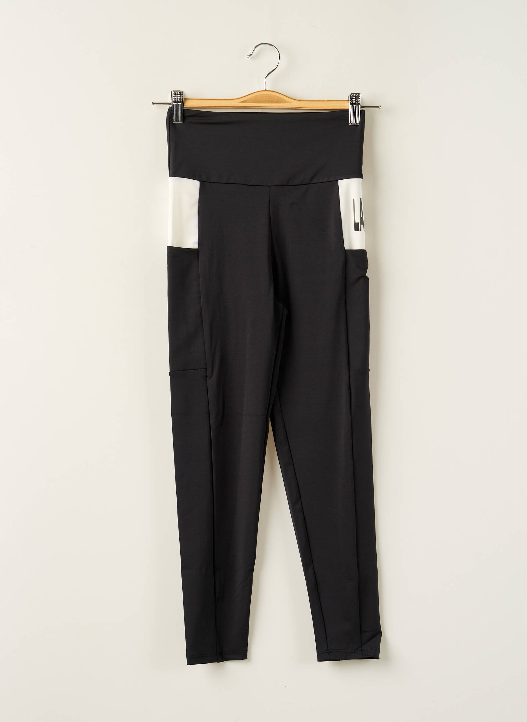 Laagam Leggings Femme couleur noir