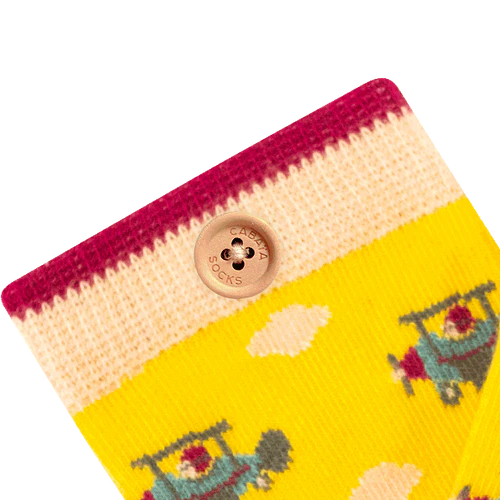 Wonderland blue socks