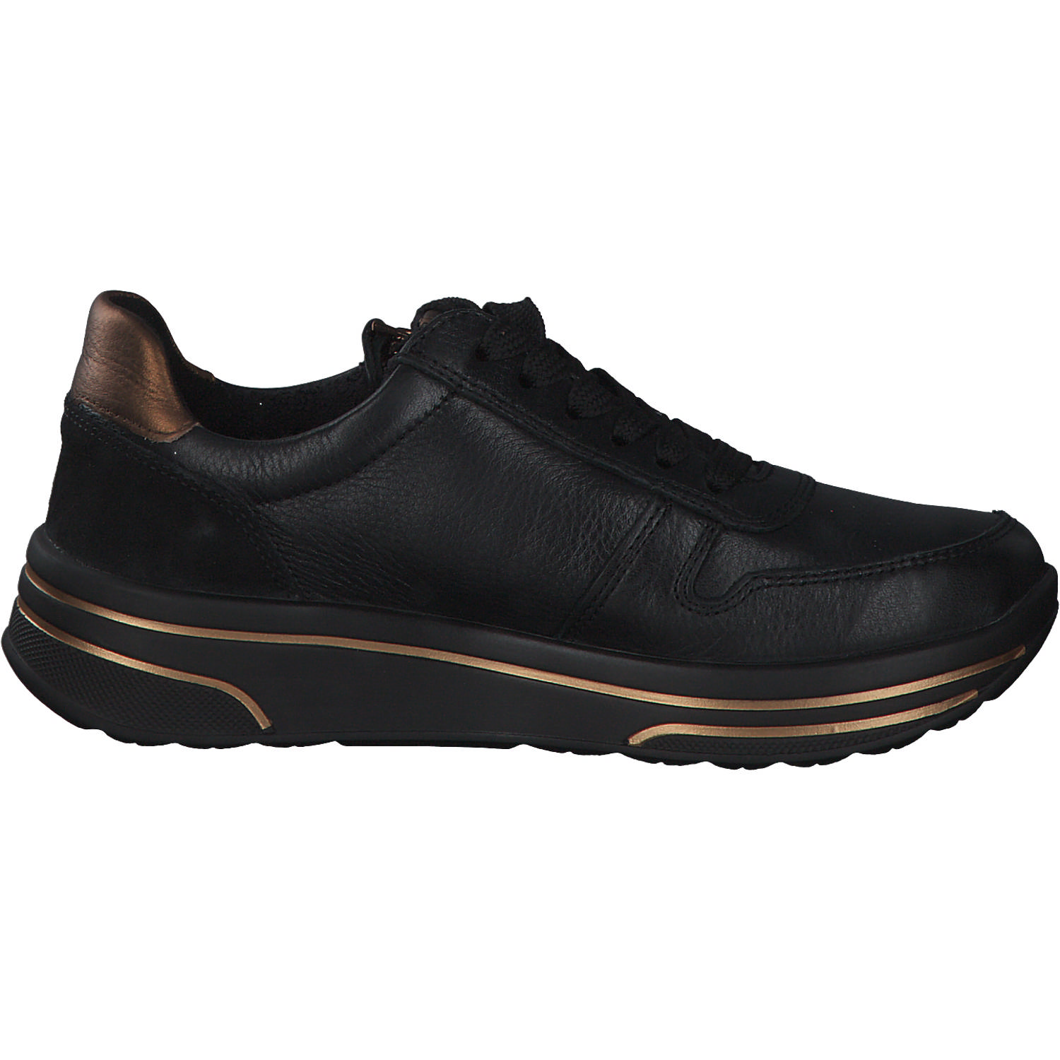 Ara Sapporo 2.0 32440, Sneakers Low, Damen, Schwarz