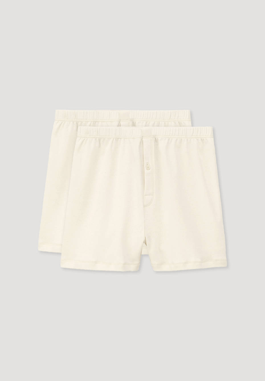 Boxershorts aus reiner Bio-Baumwolle, 2er-Pack