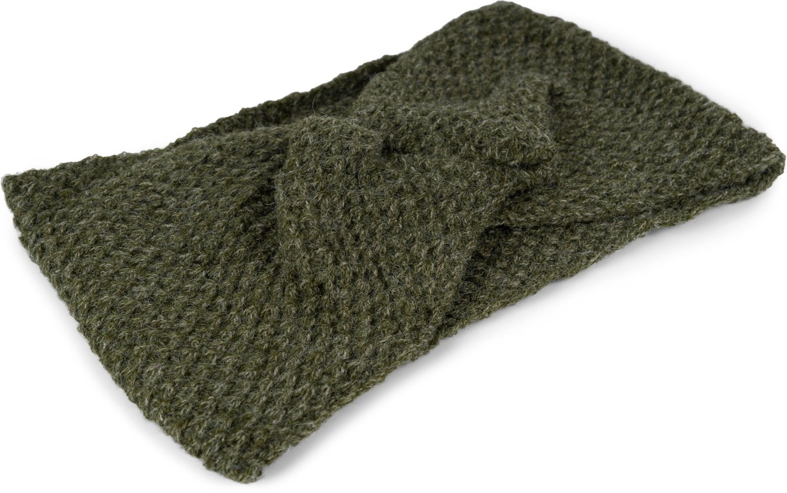 styleBREAKER Stirnband (1-St) Strick Stirnband Waffelpatent Muster