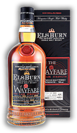 Elsburn Wayfare Batch #3 2023 58,2% Elsburn Wayfare Batch #3 2023 58,2% Für die Freunde des Wayfare. Jahrgang 2023 - 0,7	 Liter - Vol 58,2%