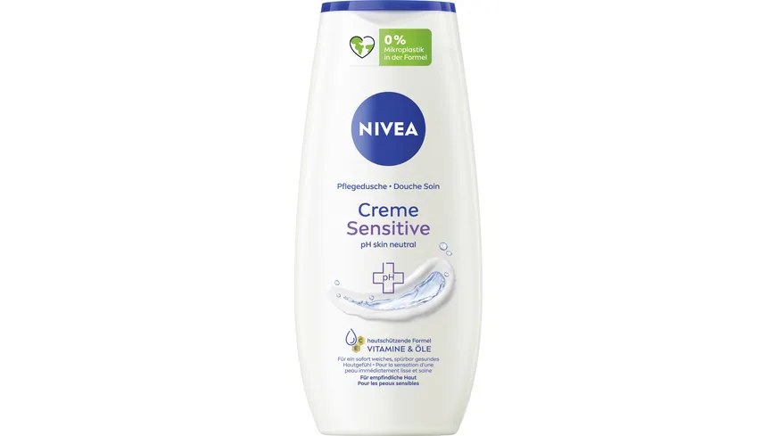 NIVEA Pflegedusche Creme Sensitive ph skin neutral 250 ml