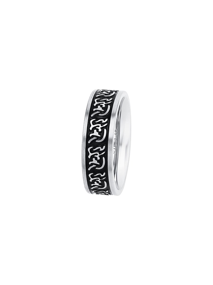 Amor Ring Edelstahl in Silber günstig kaufen