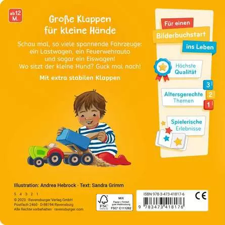 Was siehst du? Klapp auf, klapp zu! Meine Fahrzeuge