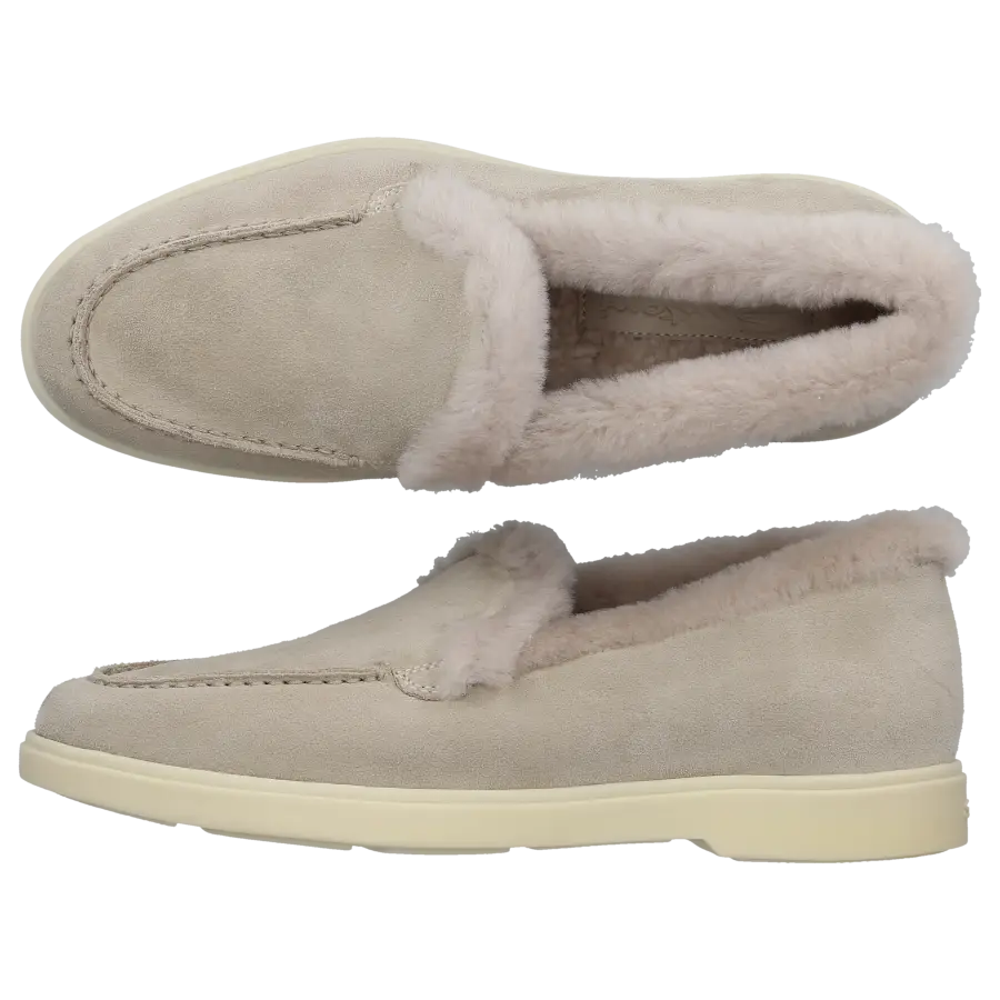 Santoni - Stiefeletten 58888 Veloursleder - grau