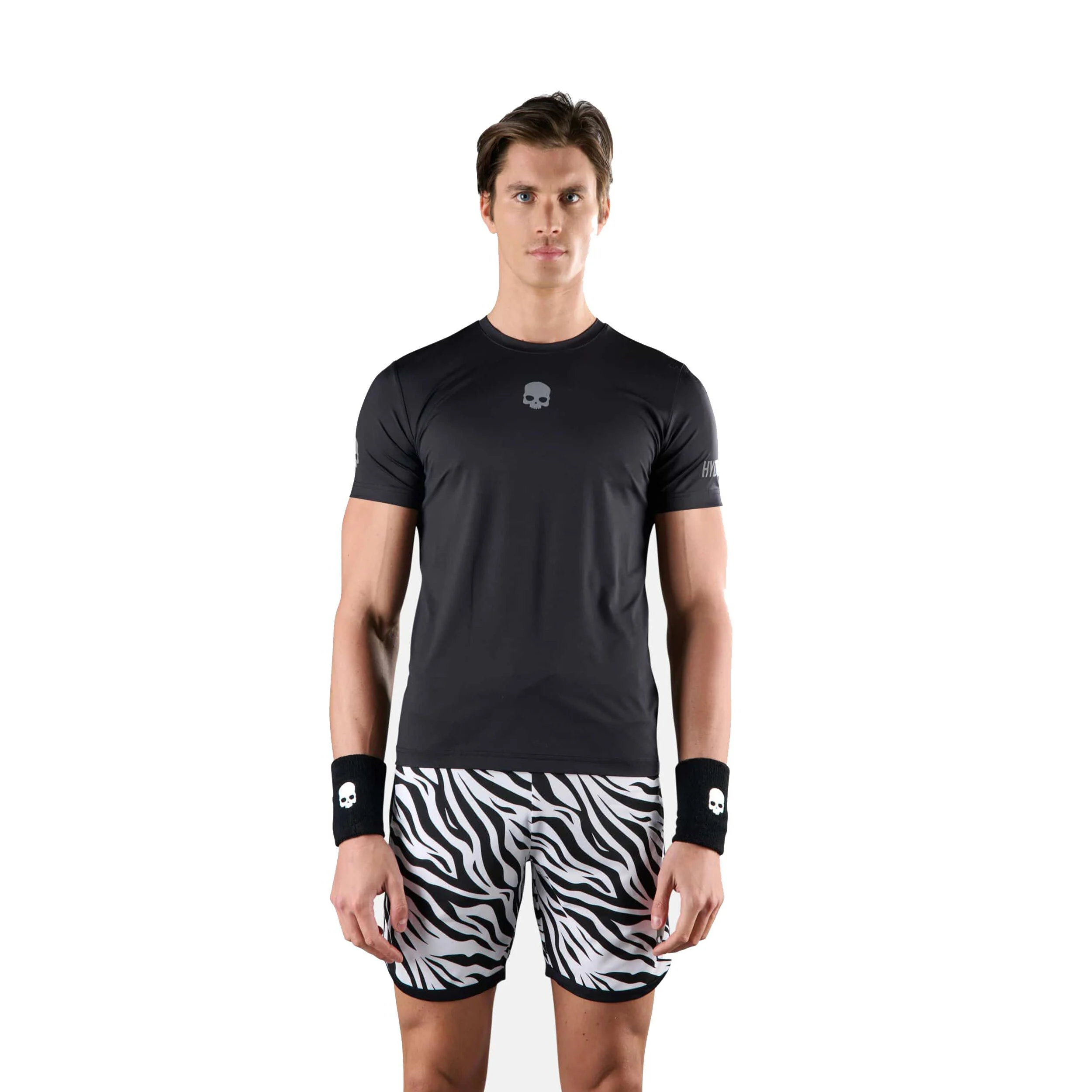 Basic Tech T-Shirt Herren - Schwarz