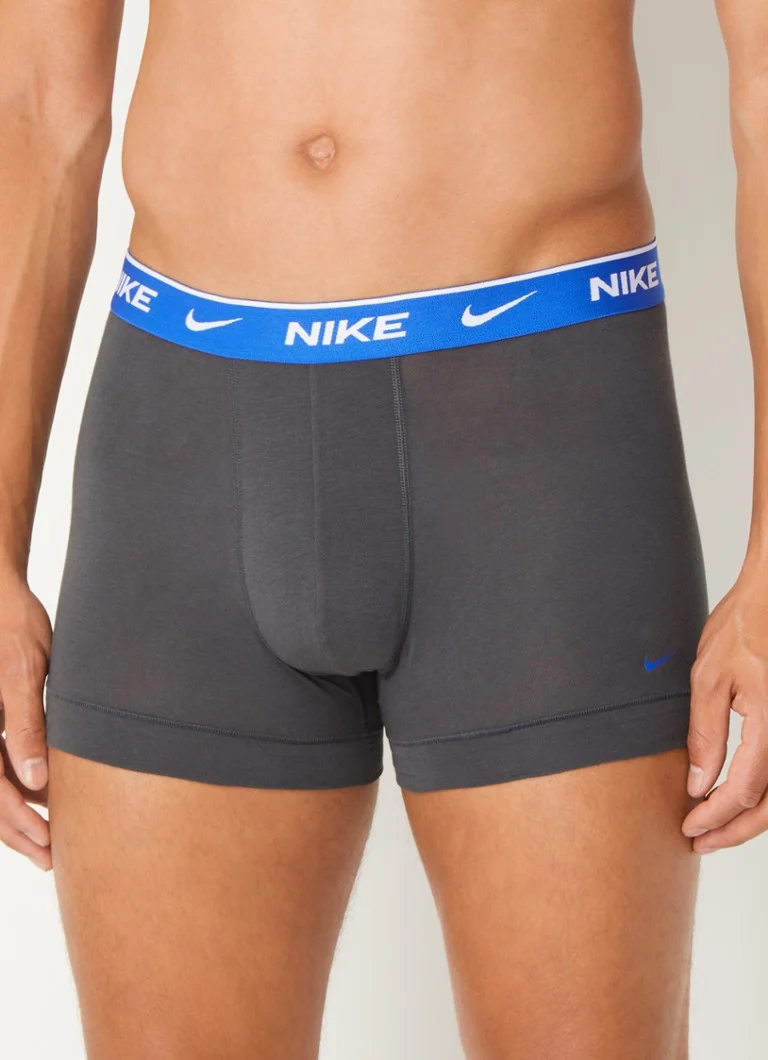 Zestaw 3 bokserek Nike z logo w pasie.