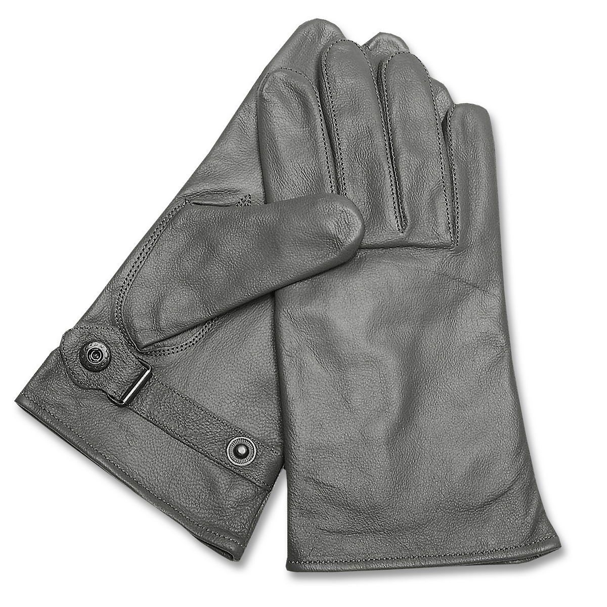 Bundeswehr Lederhandschuhe gefüttert Imp.