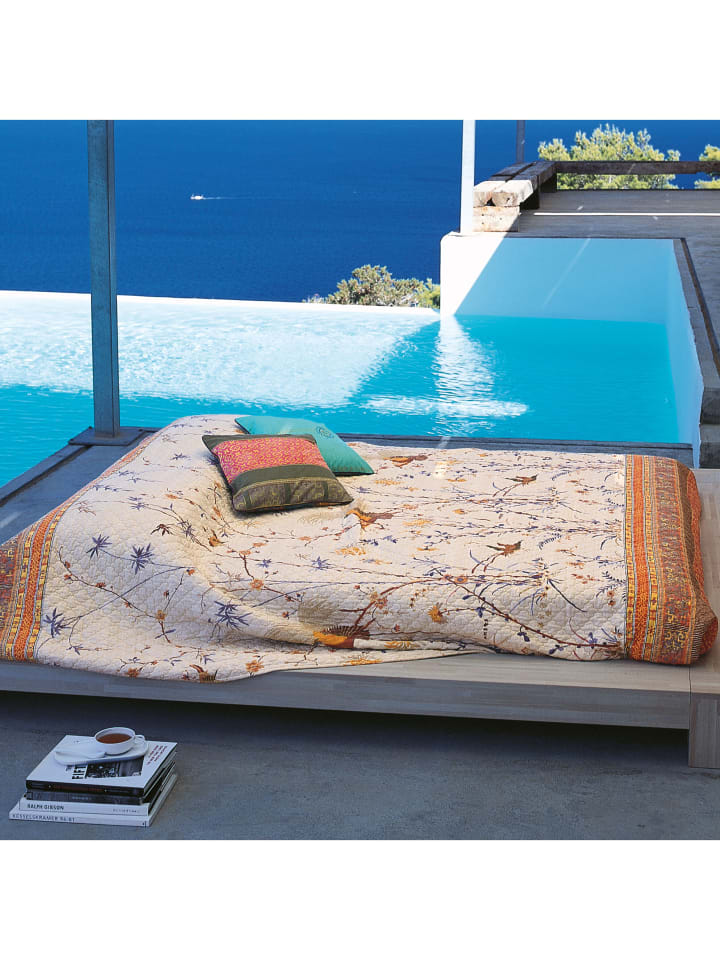 Bassetti Wohndecke FONG in CREME günstig kaufen 180 x 255 cm