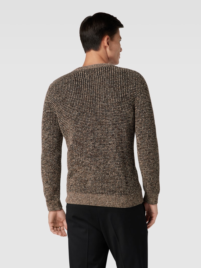 Pullover aus Baumwolle in hellbraun