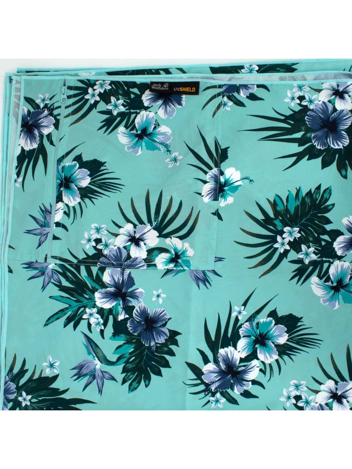 Jack Wolfskin Accessoires Tropical Scarf Blanket Schal in Blau günstig kaufen onesize