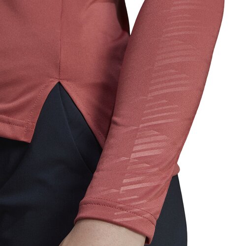 DAMEN SHIRT W MT HALF ZI LS