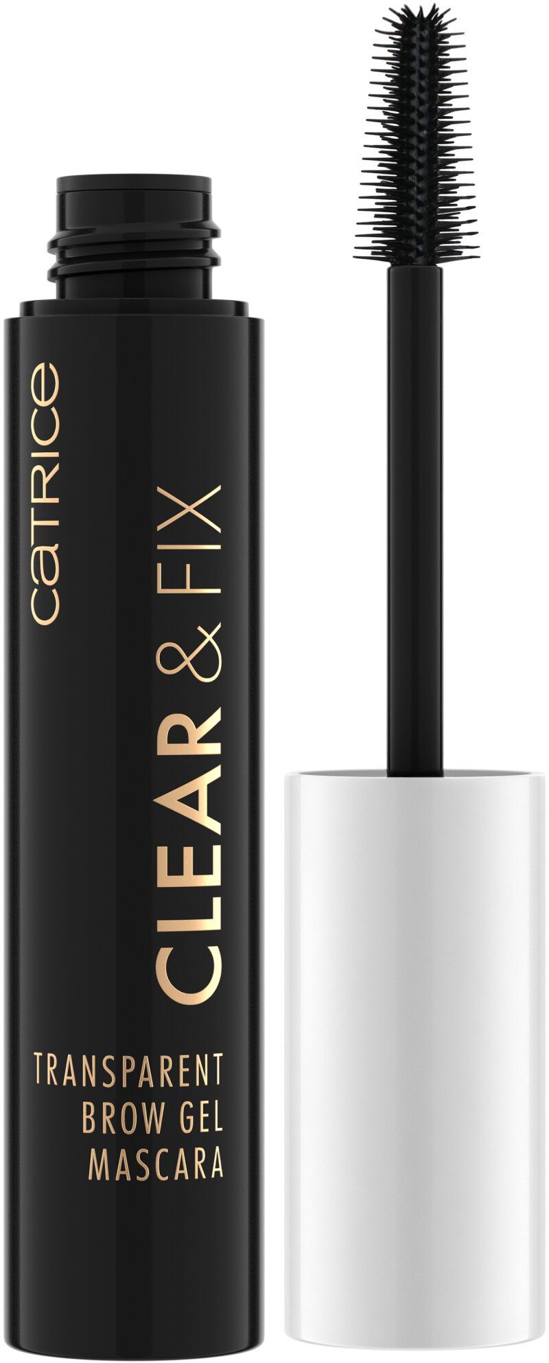 Catrice Augenbrauen-Gel Clear & Fix Transparent Brow Gel Mascara, 3-tlg.