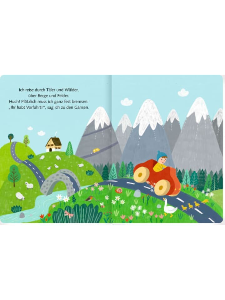 Coppenrath Spielfahrzeug mit Buch und Spielstraße Mein kleiner roter Flitzer, ab 18 M. günstig kaufen onesize