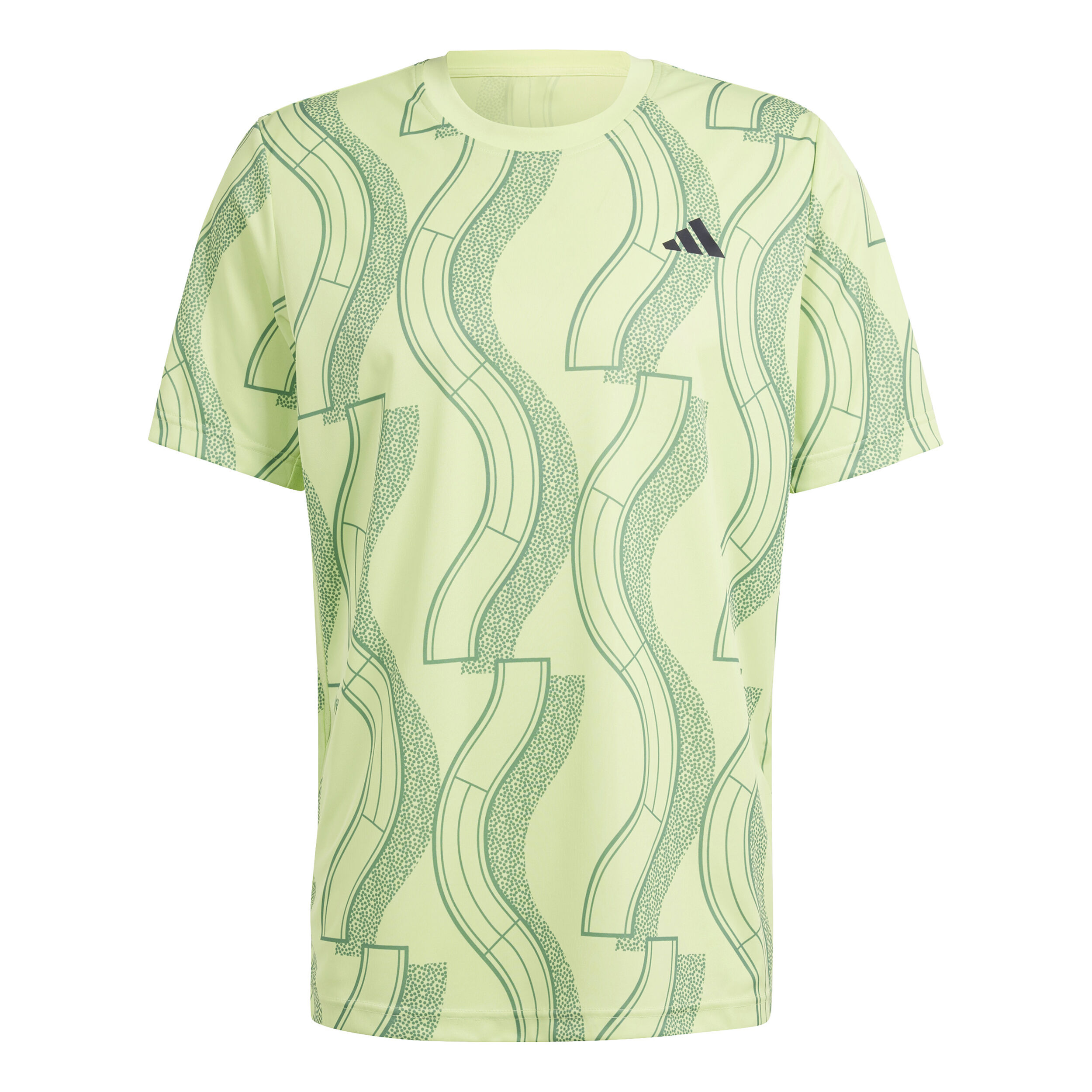 Club Graphic T-Shirt Herren - Hellgrün