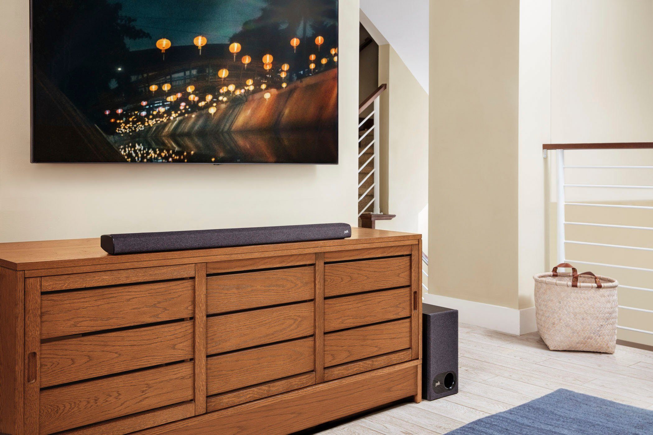 Polk Signa S3 Soundbar (Bluetooth, WLAN (WiFi)