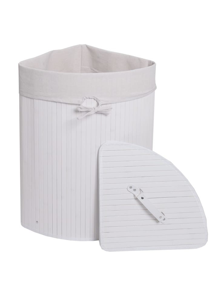 MCW Eckwäschekorb C21, Weiß günstig kaufen onesize