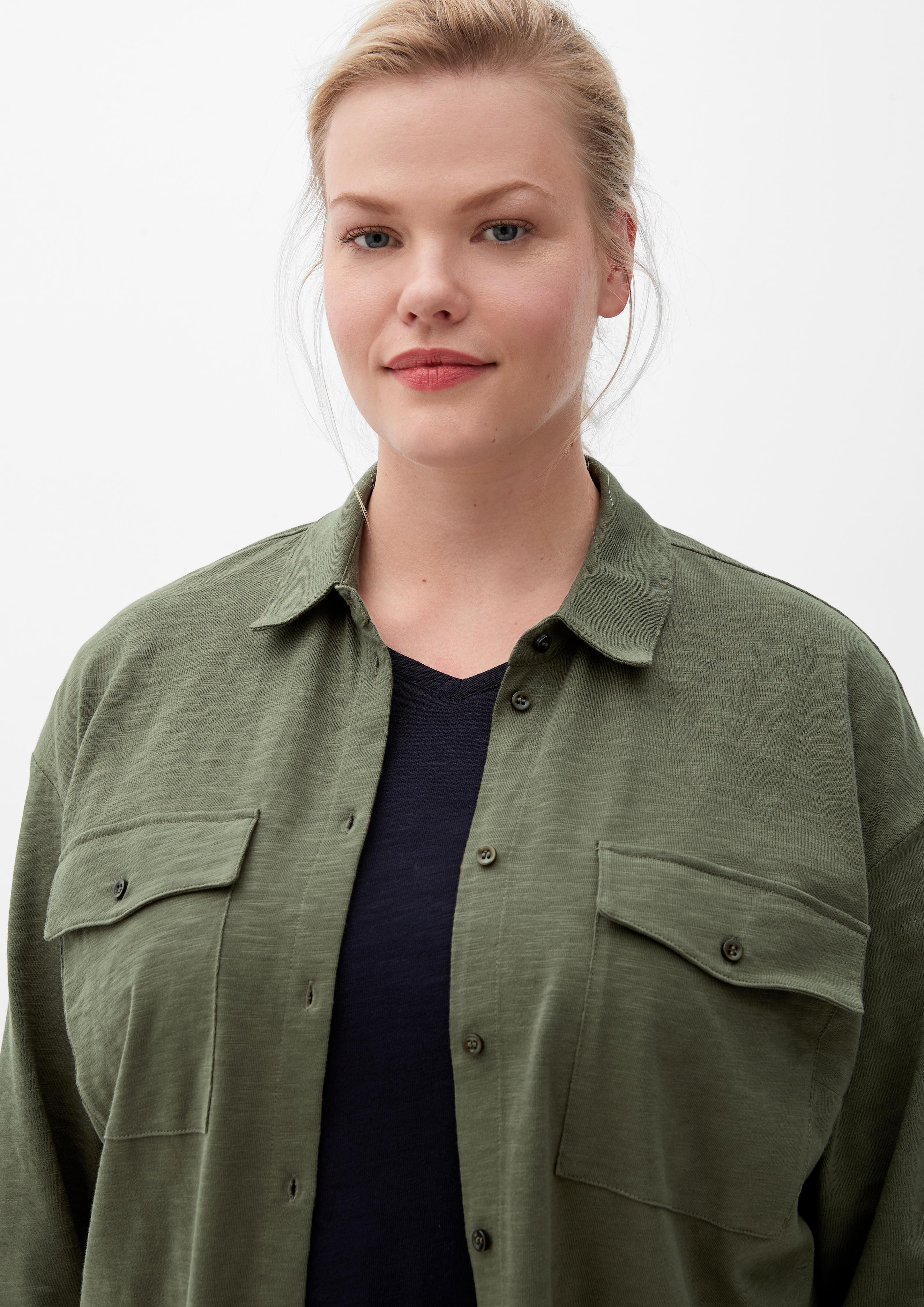 Overshirt aus Baumwolle  2121609-7844