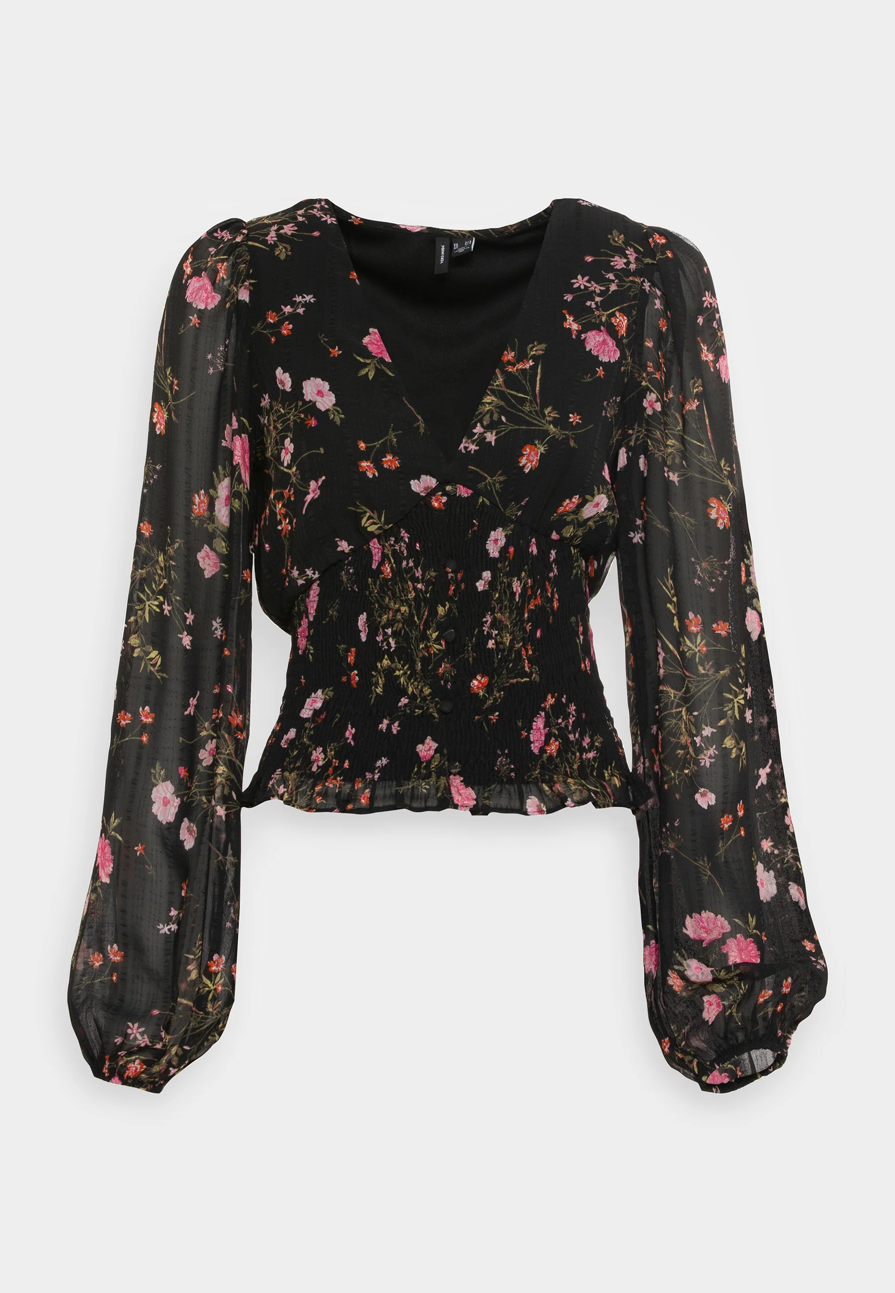 Blusa con cuello en V VMROSA de Vero Moda Tall